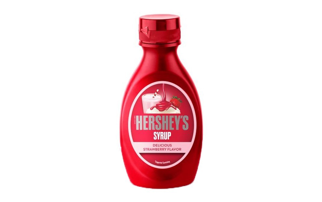 Hershey's Syrup Delicious Strawberry Flavor   Plastic Bottle  200 grams
